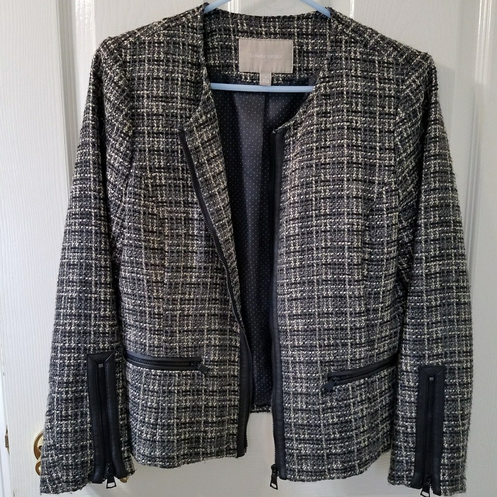 Banana Republic Tweed Jacket